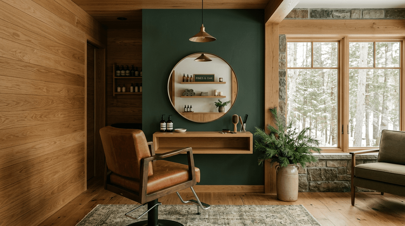 Inside North & Pine Studio